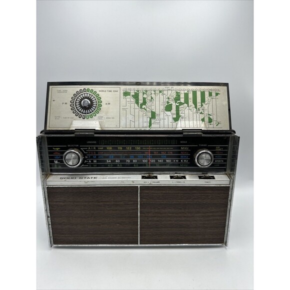 Vintage Eldorado Shortwave Table Radio Transistor UNTESTED - Picture 1 of 15